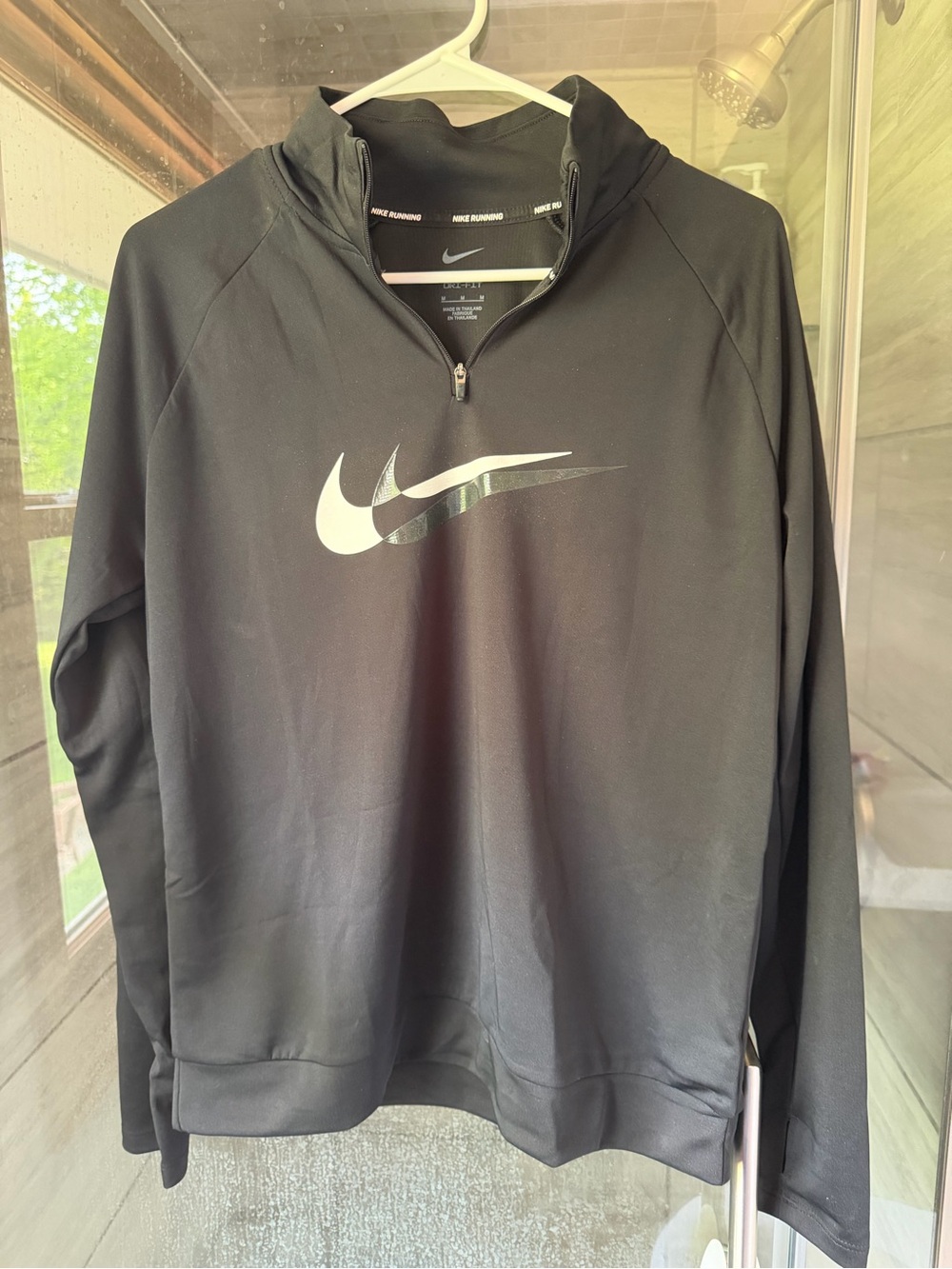 Nike Black Dri-FIT Half-Zip Running Top